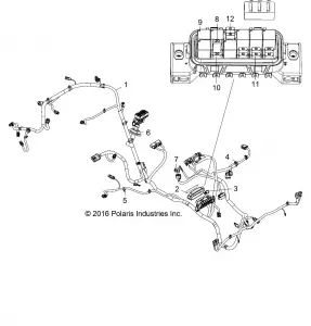 ELECTRICAL, WIRE HARNESS - Z17VHA57FJ (701321)