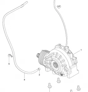 DRIVE TRAIN, FRONT GEARCASE MOUNTING - Z17VAE87NK (701070)