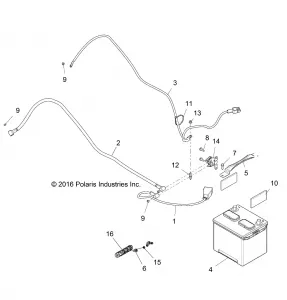 ELECTRICAL, BATTERY - Z17VAE87NK (701582)