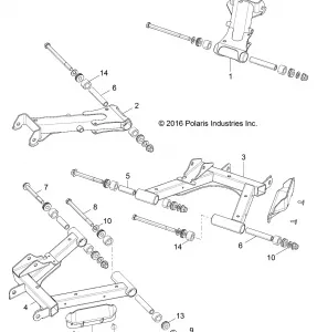 SUSPENSION, REAR CONTROL ARMS - Z17VAE87NK (701101)