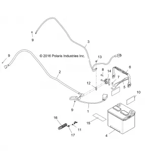 ELECTRICAL, BATTERY - Z17VBA87A2/E87AB/AK/AM/LK (701137)