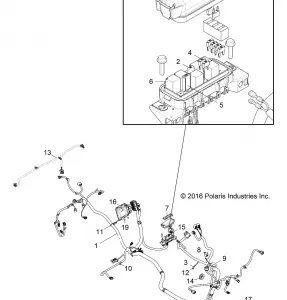 ELECTRICAL, WIRE HARNESS - Z17VAB87A2 (701079)