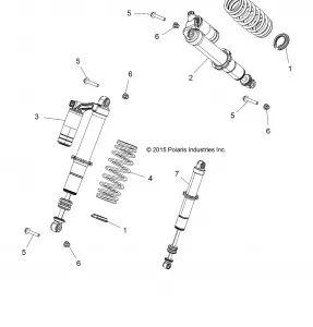 SUSPENSION, FRONT SHOCK MOUNTING - Z17VBA87A2/AB/AK/AM/LK (700273)