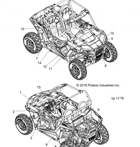 BODY, Наклейки - Z17VBS87C2/CB/E87F2 (701590)