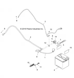 ELECTRICAL, BATTERY - Z17VBS87C2/CB/E87F2 (701790)