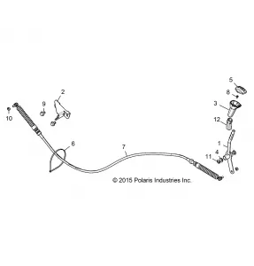 DRIVE TRAIN, GEAR SELECTOR - Z17VFE92AK/AM/AB (700603)