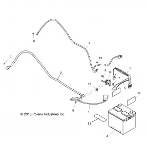 ELECTRICAL, BATTERY - Z17VFE92AK/AM/AB (700449)