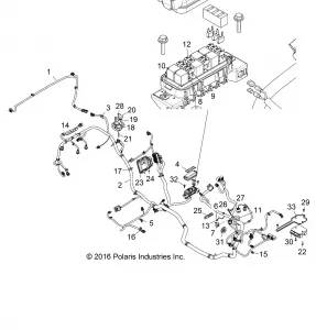 ELECTRICAL, WIRE HARNESS - Z17VFE92AK/AM/AB (701388)