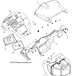 BODY, DASH AND GLOVEBOX - Z17VFE92NG/NK/NM (700431)