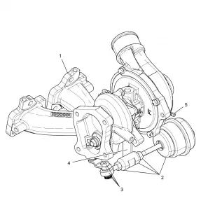 ENGINE, TURBO CHARGER - Z17VFE92NG/NK/NM (700607)