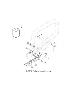 OPTIONS, BUMPER, FRONT - Z17VFE92NG (701483)