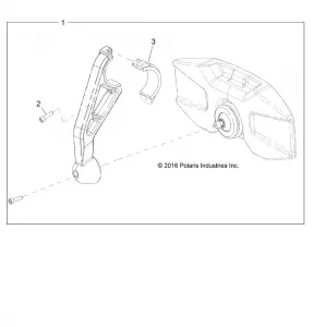 ACCESSORY, MIRROR, REAR - Z17VDR99AZ/199AB (701171)