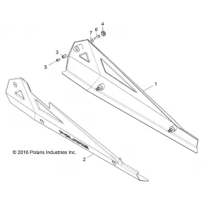 ACCESSORY,ROCK SLIDER - Z17VDR99AZ (701172)