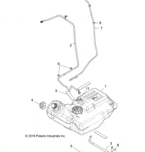 BODY, Топливная система TANK - Z17VD_99AB/AK/AM/AW/LW/AZ/AP (701177)