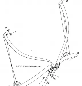 BODY, Сидение BELT MOUNTING - Z17VD_99AB/AK/AM/AW/LW/AZ/AP (700284)