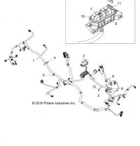 ELECTRICAL, WIRE HARNESS - Z17VDE99AM/AW/LW (701187)