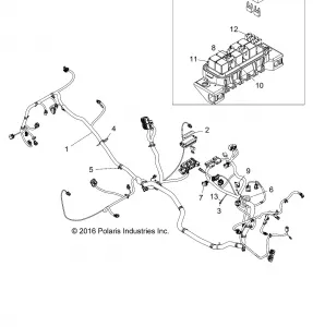 ELECTRICAL, WIRE HARNESS - Z17VDK99AK (701188)