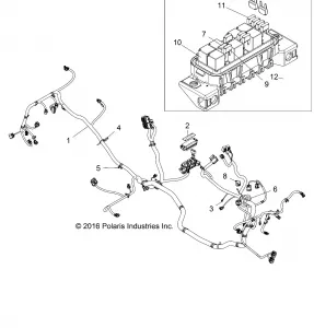 ELECTRICAL, WIRE HARNESS - Z17VDR99AZ (701189)