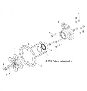 SUSPENSION, REAR CARRIER - Z17VD_99AB/AK/AM/AW/LW/AZ/AP (701204)