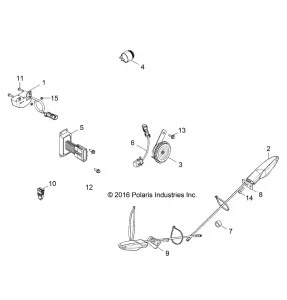 ELECTRICAL, ACCESSORY COMPONENTS - Z17VDE99FM/S99FM/CM/E87F2 (701604)