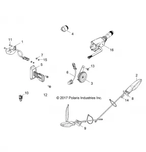 ELECTRICAL, ACCESSORY COMPONENTS - Z18VBE87F2/S87C2/CU (702163)