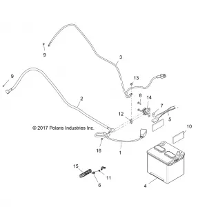 ELECTRICAL, BATTERY - Z18VBE87F2/S87C2/CU (702164)