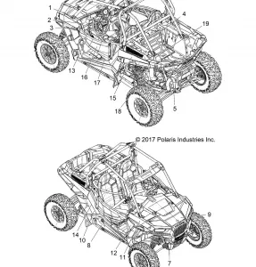 BODY, Наклейки - Z18VDE99NK (702124)