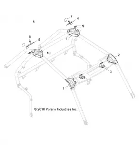 CHASSIS, CAB Рама ACCESORIES- Z18VDS99CK (701648)