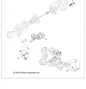 ENGINE, TURBO CHARGER - Z18VDE92BB/BM/BS/BU/L92BK (701691)