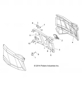 BODY, DOORS, REAR - Z19VCE99AM (700002)