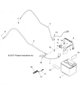 ELECTRICAL, BATTERY - Z19VCE99AM (702074)