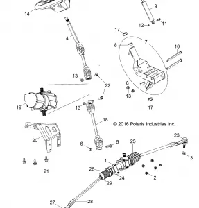 STEERING, POWER STEERING ASM. - Z19VCE99AM (701139)