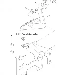 BRAKES, PEDAL and MASTER CYLINDER - Z19VHA57F2 (701242)