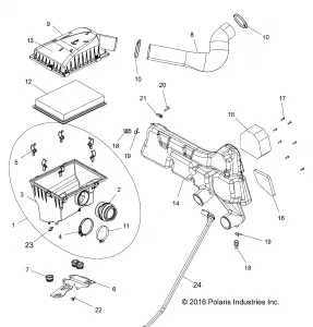 ENGINE, Впуск SYSTEM - Z19VHA57F2 (701262)