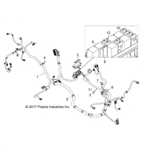 ELECTRICAL, WIRE HARNESS - Z19VBA87A2 (702056)