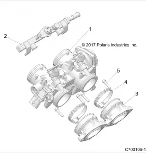 ENGINE, THROTTLE Кузовные детали - Z19VGE99AK/AW/BK/BW (C700106-12)