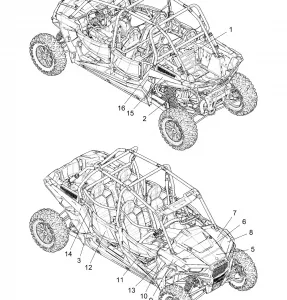 BODY, Наклейки - Z19VFK99LK/LE (702498)