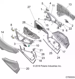 BODY, DOORS, FRONT - Z19VFK99AD/BD/AK/BK/AN/BN (C700333)