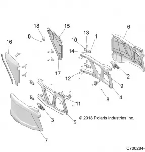 BODY, DOORS, REAR - Z19VFE99AD/BD/AK/BK/AN/BN/LD (C700284-2)