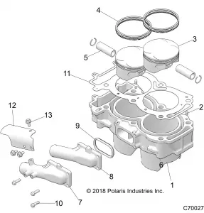 ENGINE, CYLINDER AND PISTON - Z19VFE99AD/BD/AK/BK/AN/BN/LD/K99AD/BD/AK/BK/AN/BN/LK/LE/L99AC/BC/M99AL (C700279)