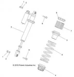 SUSPENSION, FRONT SHOCK MOUNTING - Z19VFE99AD/BD/AK/BK/AN/BN/LD/K99AD/BD/AK/BK/AN/BN/LK/LE/L99AC/BC/M99AL (702472)