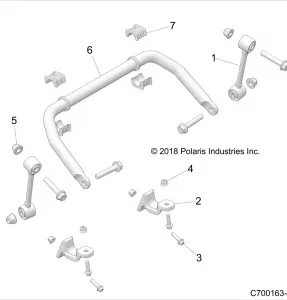 SUSPENSION, FRONT STABILIZER BAR - Z19VPL92AK/BK/AR/BR/AM/BM (C700163-4)