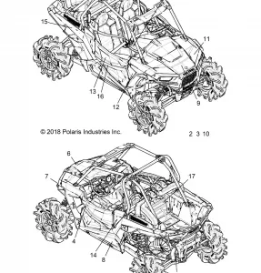 BODY, Наклейки - Z19VDE99NK (702550)