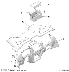 BODY, DASH - Z19VPE92AM/BM (C700248-12)