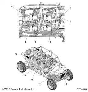 BODY, Наклейки COMMON - Z19VPE92AM/BM (C700453-1)