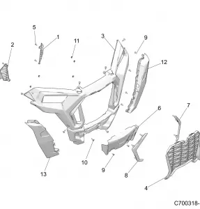 BODY, FRONT BUMPER - Z19VPE92AM/BM (C700318-1)