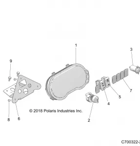 ELECTRICAL, DASH INSTRUMENTS AND CONTROLS - Z19VPE92AM/BM (C700322-2)