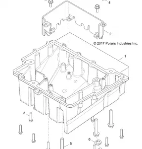 ENGINE, OIL PAN - Z19VPE92AM/BM (701924)