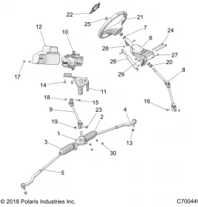 STEERING, STEERING ASM. - Z19VPE92AM/BM (C700449)