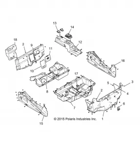 BODY, FLOOR and ROCKER PANELS - Z19VEE92AM/BM (700434)